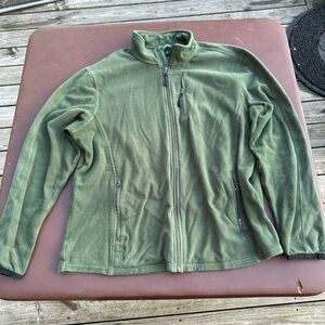 Outdoor Life‎ Olive Green Fleece Jacket